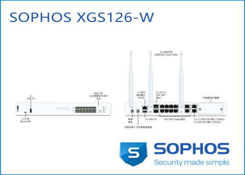 SOPHOS XGS126 W